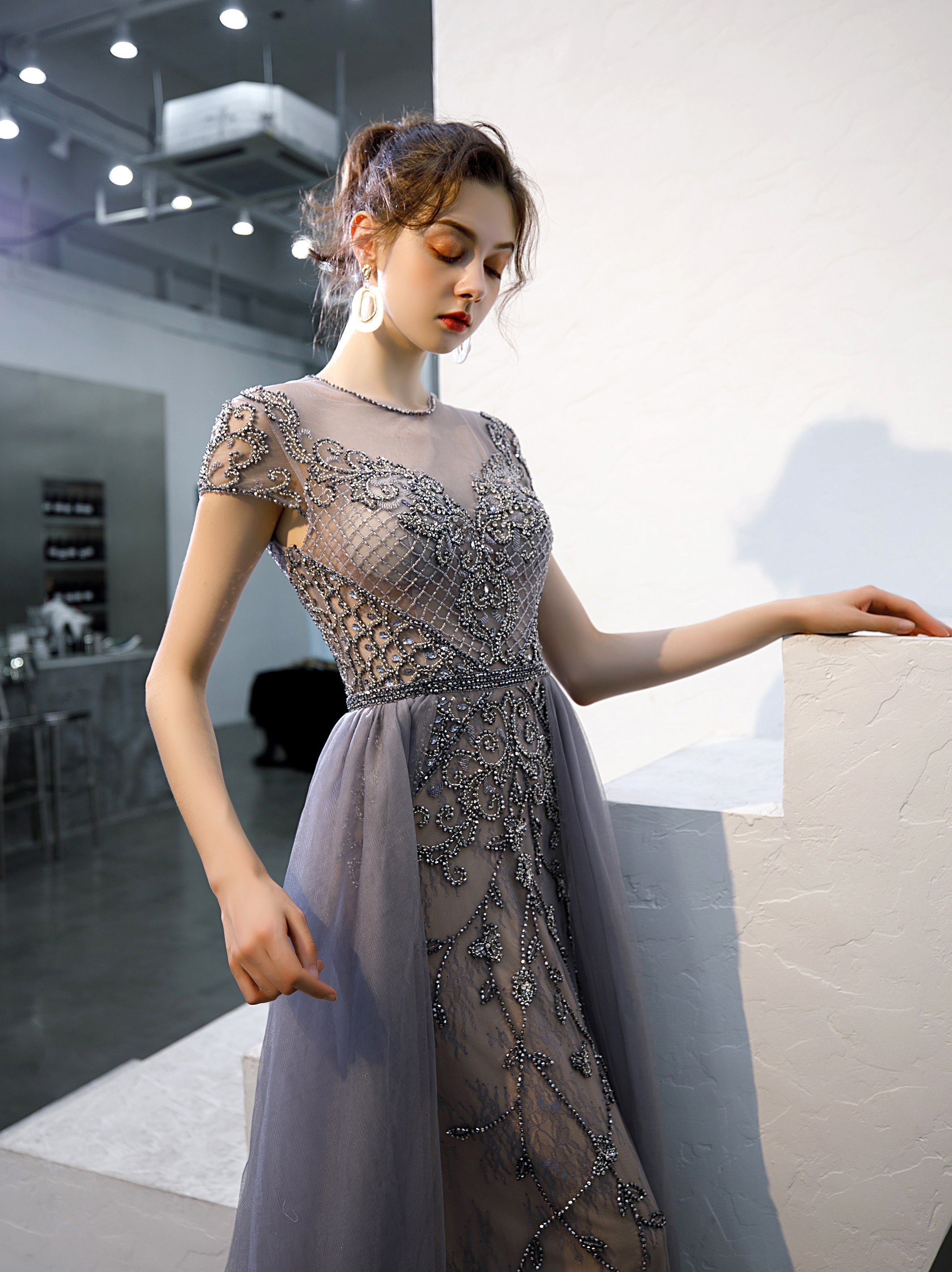 Buy Grey Dresses for Women by Eavan Online | Ajio.com