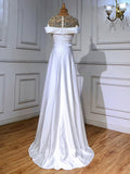 vigocouture-Beaded Prom Dresses Satin Evening Dresses 21197-Prom Dresses-vigocouture-