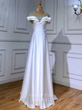 vigocouture-Beaded Prom Dresses Satin Evening Dresses 21197-Prom Dresses-vigocouture-Ivory-US2-