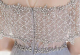 vigocouture-Beaded Round Neck Prom Dress 20240-Prom Dresses-vigocouture-