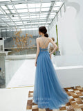 vigocouture-Beaded Spaghetti Strap Prom Dress 20221-Prom Dresses-vigocouture-