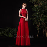 vigocouture-Beaded String A-line Prom Dresses 20017-Prom Dresses-vigocouture-