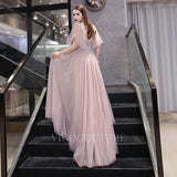 vigocouture-Blush A-line Beaded Prom Dresses 20085-Prom Dresses-vigocouture-