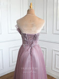 vigocouture-Blush Strapless Prom Dresses Beaded Evening Dresses 21249-Prom Dresses-vigocouture-