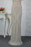 vigocouture-Champagne Beaded Mermaid Prom Dresses 20757-Prom Dresses-vigocouture-