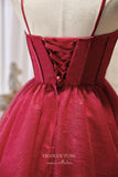 vigocouture-Cute Homecoming Dresses Spaghetti Strap Hoco Dresses hc237-Prom Dresses-vigocouture-