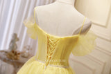 vigocouture-Cute Lace Applique Hoco Dresses Spaghetti Strap Homecoming Dresses hc232-Prom Dresses-vigocouture-