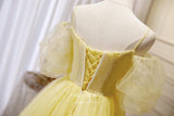 vigocouture-Cute Lace Applique Hoco Dresses Spaghetti Strap Homecoming Dresses hc233-Prom Dresses-vigocouture-