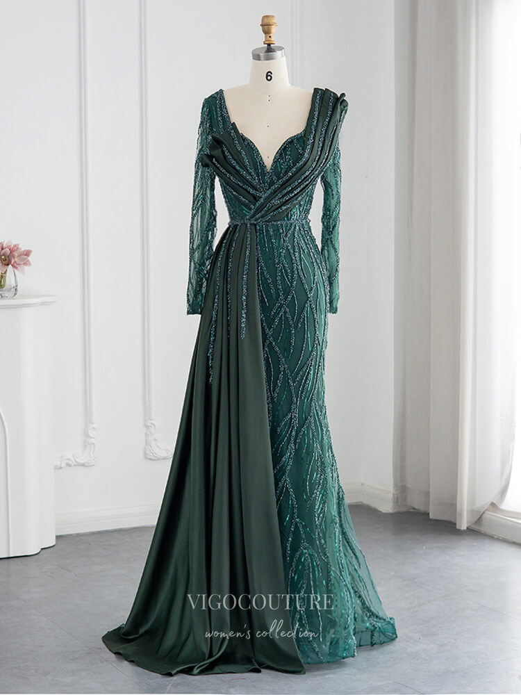PrettyGuide Women's Evening Dress 1920s Sequin Mermaid Hem Maxi Long Formal  Ball Gown, X-Large - Walmart.com
