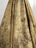 vigocouture-Gold Strapless Prom Dresses A-Line Formal Dresses 21322-Prom Dresses-vigocouture-