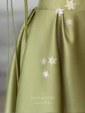 vigocouture-Green Spaghetti Strap Prom Dresses Starry Formal Dresses 21022-Prom Dresses-vigocouture-
