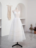 vigocouture-Ivory Spaghetti Strap Prom Dresses Tulle Maxi Dresses 21016-Prom Dresses-vigocouture-Ivory-Custom Size-