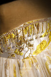 vigocouture-Jacquard Satin Prom Dresses Wide Strap A-Line Formal Dresses 21647-Prom Dresses-vigocouture-