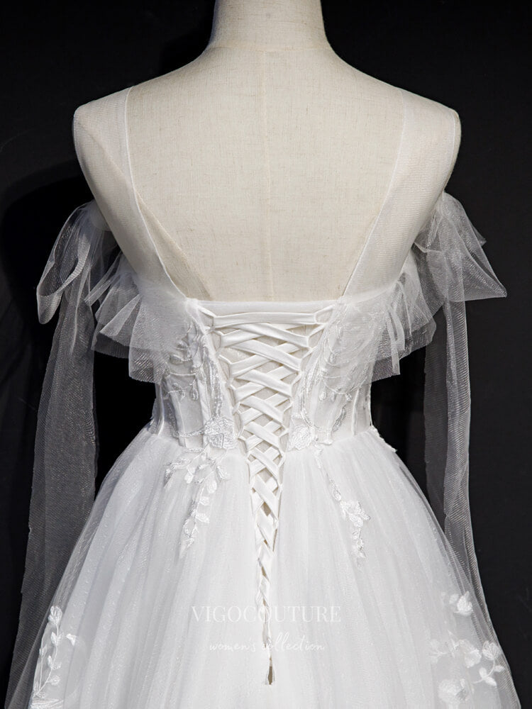 vigocouture-Lace Applique Homecoming Dresses Boat Neck Short Prom Dresses hc082-Prom Dresses-vigocouture-