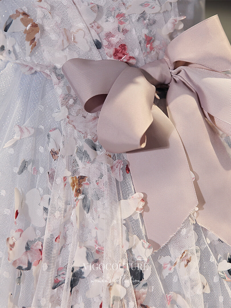 vigocouture-Lace Applique Quinceanera Dresses Sparkly Tulle Sweet 16 Dresses 21421-Prom Dresses-vigocouture-