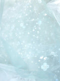 vigocouture-Light Blue Puffed Sleeve Prom Dresses Sparkly Cinderella Dresses 21011-Prom Dresses-vigocouture-
