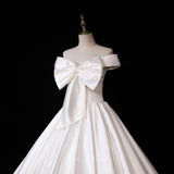 vigocouture-Off the Shoulder Quinceanera Dresses Bow Sweet 16 Dresses 20674-Prom Dresses-vigocouture-