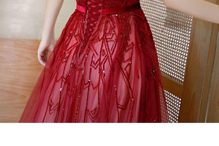 vigocouture-Ombre Beaded Off the Shoulder Prom Dress 20237-Prom Dresses-vigocouture-