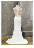vigocouture-Satin Mermaid Prom Dress 20265-Prom Dresses-vigocouture-