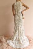 vigocouture-Sheath Boho Wedding Dresses w0003-Wedding Dresses-vigocouture-