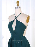 vigocouture-Spaghetti Strap Hoco Dresses Graduation Dresses hc175-Prom Dresses-vigocouture-