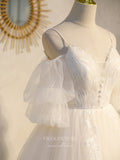 vigocouture-Spaghetti Strap Homecoming Dresses Lace Applique Dama Dresses hc128-Prom Dresses-vigocouture-