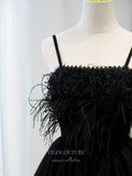 vigocouture-Spaghetti Strap Homecoming Dresses Tulle Dama Dresses hc126-Prom Dresses-vigocouture-