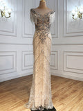 vigocouture-Sparkly Beaded Prom Dresses Mermaid Evening Dresses 21282-Prom Dresses-vigocouture-As Pictured-US2-