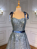 vigocouture-Sparkly Beaded Prom Dresses Spaghetti Strap Formal Dresses 21234-Prom Dresses-vigocouture-