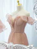 vigocouture-Sparkly Lace Off the Shoulder Prom Dress 20888-Prom Dresses-vigocouture-