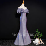vigocouture-Sparkly Satin Prom Dresses Mermaid Prom Gown 20273-Prom Dresses-vigocouture-