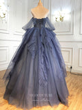 vigocouture-Sparkly Sequin Prom Dresses Off the Shoulder Formal Dresses 21307-Prom Dresses-vigocouture-