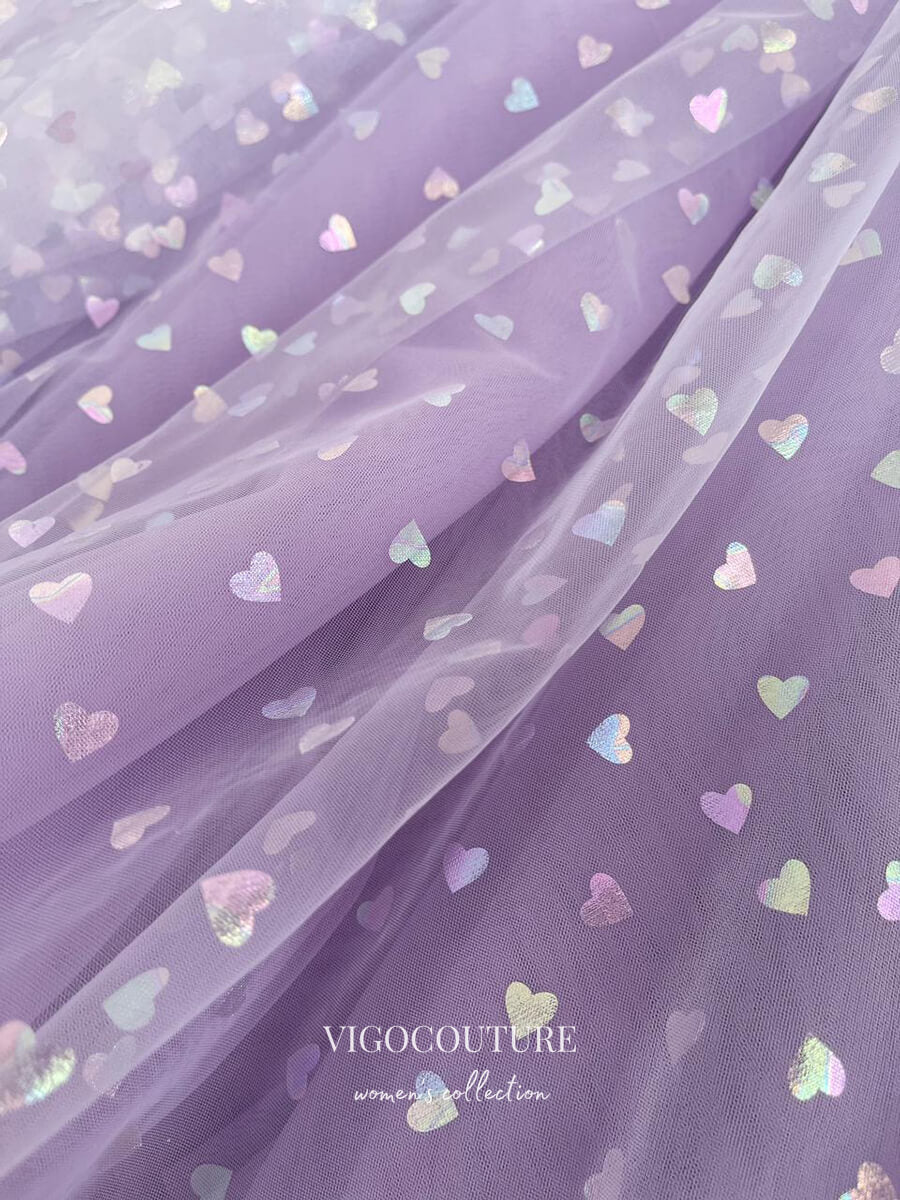 vigocouture-Sparkly Tulle Hoco Dresses Spaghetti Strap Maxi Dresses hc171-Prom Dresses-vigocouture-