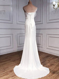 vigocouture-Strapless Mermaid Prom Dresses Beaded Bow-Tie Evening Dresses 21278-Prom Dresses-vigocouture-