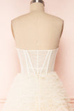 vigocouture-Strapless Tiered Wedding Dresses w0007-Wedding Dresses-vigocouture-