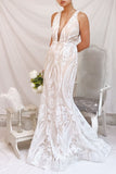 vigocouture-Sheath Boho Wedding Dresses w0003-Wedding Dresses-vigocouture-