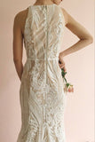 vigocouture-Sheath Boho Wedding Dresses w0003-Wedding Dresses-vigocouture-